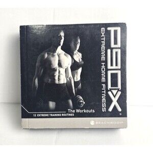 P90X Extreme Home Fitness The Workouts Complete 12 Disc Exercise DVD Set